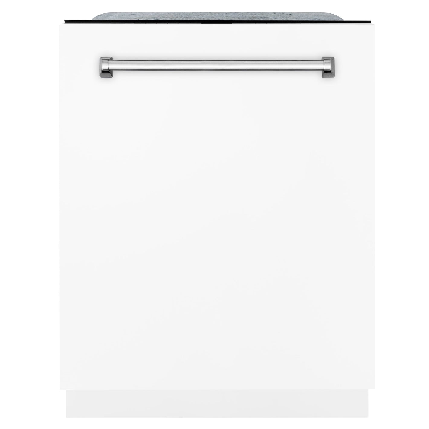 ZLINE 24 In. Monument Series 3rd Rack Top Touch Control Dishwasher in White Matte, 45dBa, DWMT-WM-24