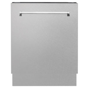 ZLINE 24" Tallac Series 3rd Rack Tall Tub Dishwasher with Satin Stainless Steel Panel and Stainless Steel Tub, 51dBa, DWV-SN-24