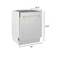 ZLINE Autograph Series 24 inch Tall Dishwasher in Stainless Steel with Gold Handle, DWVZ-304-24-G