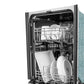 ZLINE 18 in. Top Control Dishwasher in Satin Stainless Steel with Stainless Steel Tub, DW-SN-18