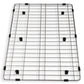 ZLINE 43" Garmisch Undermount Single Bowl Satin Stainless Steel Kitchen Sink with Bottom Grid and Accessories, SLS-43S