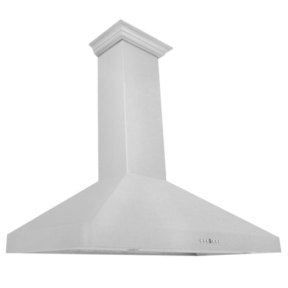 ZLINE 48" Ducted Wall Mount Range Hood in Satin Stainless Steel, 8KF2S-48