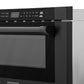 ZLINE 24" 1.2 cu. ft. Built-in Microwave Drawer in Black Stainless Steel, MWD-1-BS-H