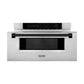 ZLINE Autograph Matte Black Package - 36" Rangetop, 36" Range Hood, Dishwasher, Refrigerator, Microwave Drawer, Wall Oven