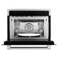 ZLINE 24 in. Built-in Convection Microwave Oven in Stainless Steel with Speed and Sensor Cooking, MWO-24