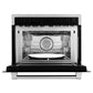 ZLINE 24" 1.6 cu ft. Built-in Convection Microwave Oven in Satin Stainless Steel with Speed and Sensor Cooking, MWO-24-SS