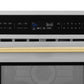 ZLINE Autograph 30" Built-in Convection Microwave Oven in Stainless Steel with Gold Accents, MWOZ-30-G