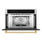 ZLINE Autograph Gold Package - 48" Rangetop, 48" Range Hood, Dishwasher, Refrigerator, Microwave Oven