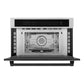 ZLINE Autograph 30" Built-in Convection Microwave Oven in Stainless Steel with Matte Black Accents, MWOZ-30-MB