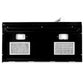 ZLINE 30" 1.5 cu. ft. Over-The-Range Microwave in Satin Stainless Steel with Traditional Handle and Set of 2 Charcoal Filters, MWO-OTRCFH-30-SS