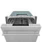 ZLINE 18 in. Top Control Dishwasher in Satin Stainless Steel with Stainless Steel Tub, DW-SN-18