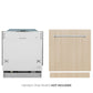 ZLINE 24 in. Top Control Low Profile Dishwasher in Custom Panel Ready with Stainless Steel Tub, DW7713-24