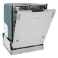 ZLINE 24 in. Top Control Low Profile Dishwasher in Custom Panel Ready with Stainless Steel Tub, DW7713-24