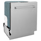 ZLINE 24 in. Top Control Dishwasher in Stainless Steel and Traditional Style Handle, DW-304-H-24