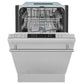 ZLINE 18 in. Top Control Dishwasher in Satin Stainless Steel with Stainless Steel Tub, DW-SN-18