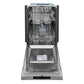 ZLINE 18 in. Top Control Dishwasher in Satin Stainless Steel with Stainless Steel Tub, DW-SN-18