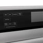 ZLINE 30" Autograph Professional True Convection Single Wall Oven with Air Fry and Self Clean in Satin Stainless Steel with Matte Black Handle, WASSZ-30-MB