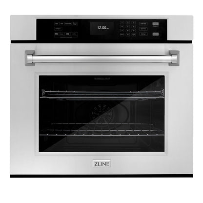 ZLINE 30" Professional Single Wall Oven with Air Fry and Self-Clean in Stainless Steel, WAS-30