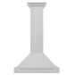 ZLINE 30" Convertible Satin Stainless Steel Wall Mount Range Hood with Stainless Steel Handle, KB4SNX-30