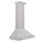 ZLINE 30" Convertible Satin Stainless Steel Wall Mount Range Hood with Stainless Steel Handle, KB4SNX-30