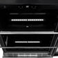 ZLINE Autograph 24" Monument 154 Can Beverage Fridge in Stainless Steel with Black Accents, RBVZ-US-24-MB