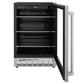 ZLINE 24" Monument 154 Can Beverage Fridge in Stainless Steel, RBV-US-24