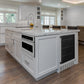 ZLINE Autograph Package - 24" Wine Cooler and 24" Beverage Fridge with Matte Black Accents, 2KP-RBV-RWV-MB