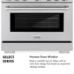 ZLINE 36" 5.2 cu. ft. Select Dual Fuel Range with 6 Burners in Stainless Steel, HDR36