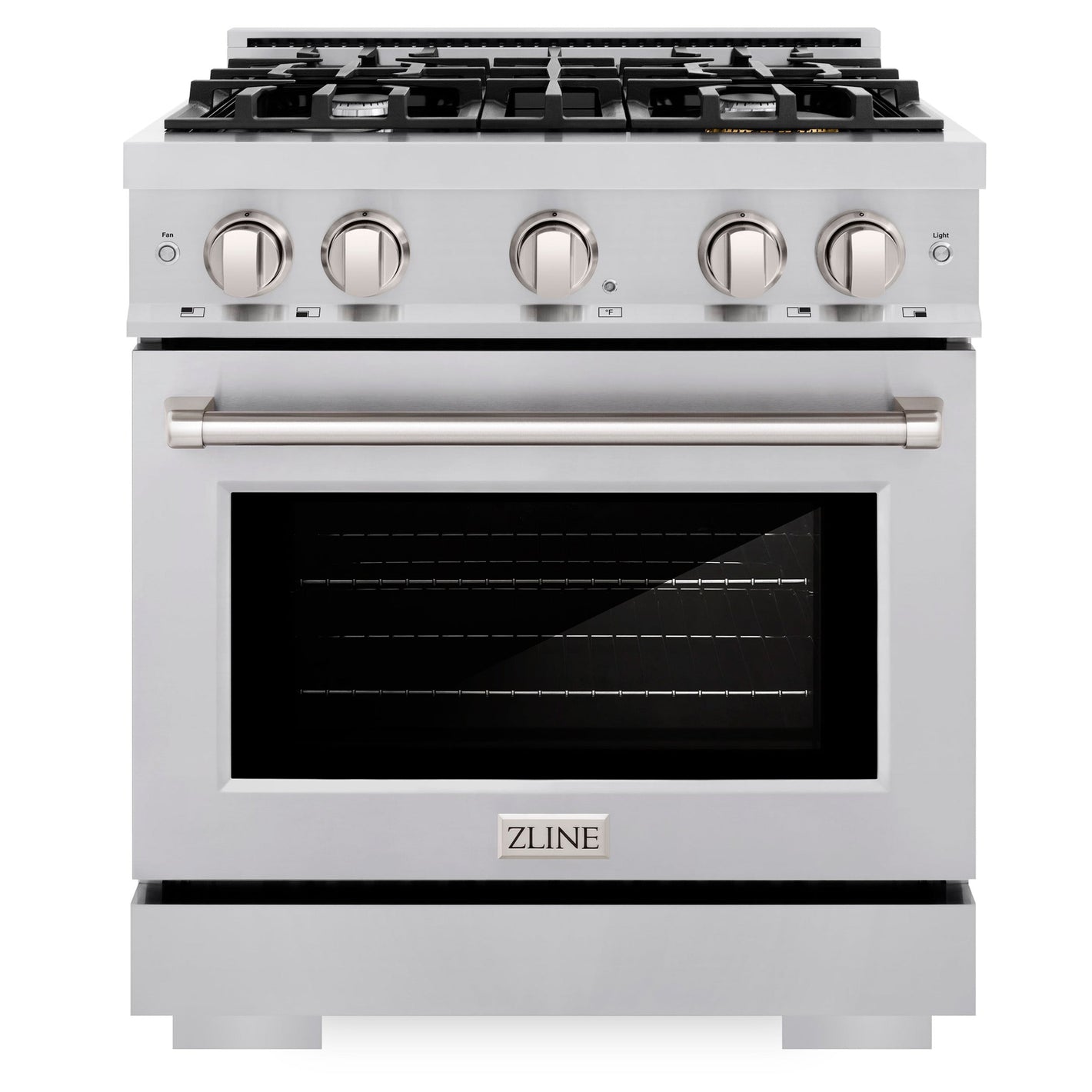 ZLINE 30" 4.2 cu. ft. Select Gas Range with 4 Burners in Stainless Steel, HGR30