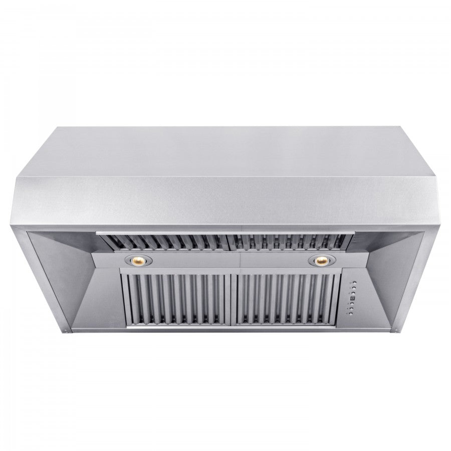 ZLINE 30" Satin Stainless Steel Convertible Vent Under Cabinet Range Hood, 8685S-30