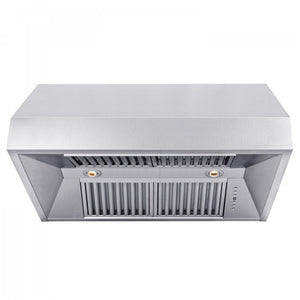 ZLINE 30" Satin Stainless Steel Convertible Vent Under Cabinet Range Hood, 8685S-30
