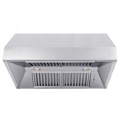 ZLINE 30" Satin Stainless Steel Convertible Vent Under Cabinet Range Hood, 8685S-30