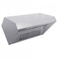 ZLINE 30" Satin Stainless Steel Convertible Vent Under Cabinet Range Hood, 8685S-30