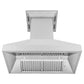 ZLINE 36 in. Professional Wall Mount Range Hood in Stainless Steel with Built-in CrownSound Bluetooth Speakers, 597iCRN-BT-36