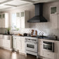ZLINE 36 in. Kitchen Appliance Package with Satin Stainless Steel Stainless Dual Fuel Range, Ducted Vent Range Hood and Tall Tub Dishwasher, 3KP-RASRH36-DWV