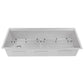ZLINE 43" Garmisch Undermount Single Bowl Satin Stainless Steel Kitchen Sink with Bottom Grid and Accessories, SLS-43S