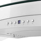 ZLINE 30 in. Convertible Vent Wall Mount Range Hood in Stainless Steel & Glass, KN4-30