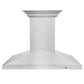 ZLINE 36 in. Island Mount Range Hood in Stainless Steel with Built-in CrownSound Bluetooth Speakers, GL1iCRN-BT-36