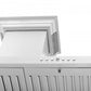 ZLINE 36 in. Stainless Steel Wall Range Hood with Built-in CrownSound® Bluetooth Speakers, KBCRN-BT-36