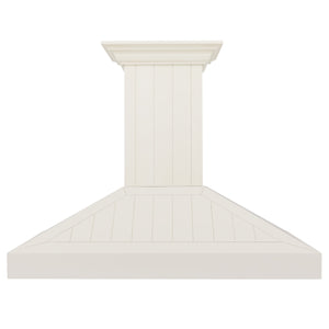 ZLINE 30 in. Wooden Wall Mount Range Hood in Cottage White, KPTT-30