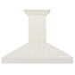 ZLINE 48 in. Wooden Wall Mount Range Hood in White, KPTT-48