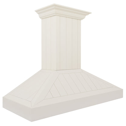 ZLINE 30 in. Wooden Wall Mount Range Hood in Cottage White, KPTT-30