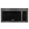 ZLINE 1.5 cu. ft. Over the Range Convection Microwave Oven in Black Stainless Steel with Modern Handle and Sensor Cooking