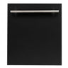 ZLINE 24" Top Control Dishwasher with Stainless Steel Tub and Modern Handle