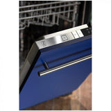 ZLINE 24" Top Control Dishwasher with Stainless Steel Tub and Modern Handle