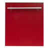 ZLINE 24" Top Control Dishwasher with Stainless Steel Tub and Modern Handle