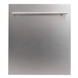 ZLINE 24" Top Control Dishwasher with Stainless Steel Tub and Modern Handle