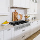 ZLINE 30" Legacy Gas Rangetop with 4 Burners and Porcelain Cooktop in Satin Stainless Steel with Griddle, RTS-GR-30