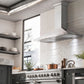 ZLINE Appliance Package - 30" Professional Double Wall Oven, 48" Rangetop, Range Hood In Satin Stainless Steel, 3KP-RTSRH48-AWD
