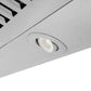 ZLINE 48" Designer Series Satin Stainless Steel Convertible Vent Wall Mount Range Hood, 8KBS-48